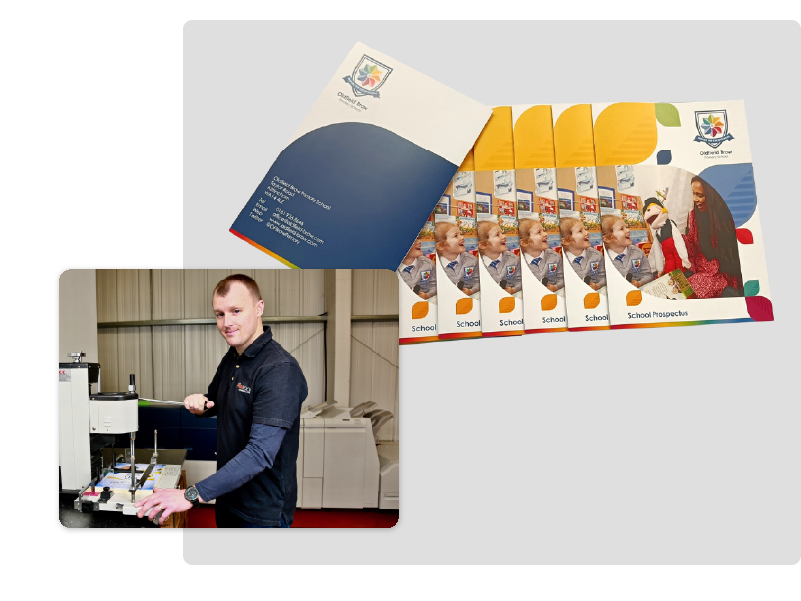 Fast turnaround school prospectus booklets for your Bolton business